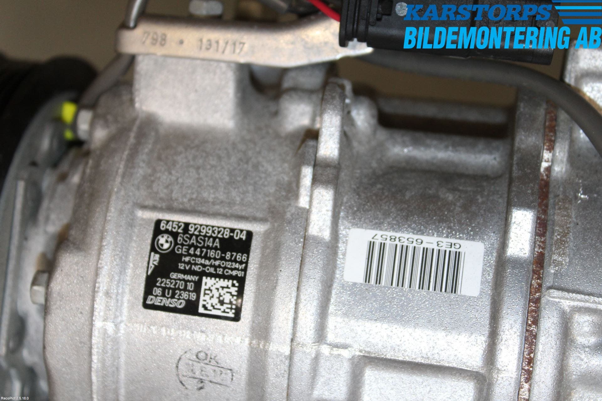 BMW 3 F30/F31/F80 12-19 Ac Kompressor