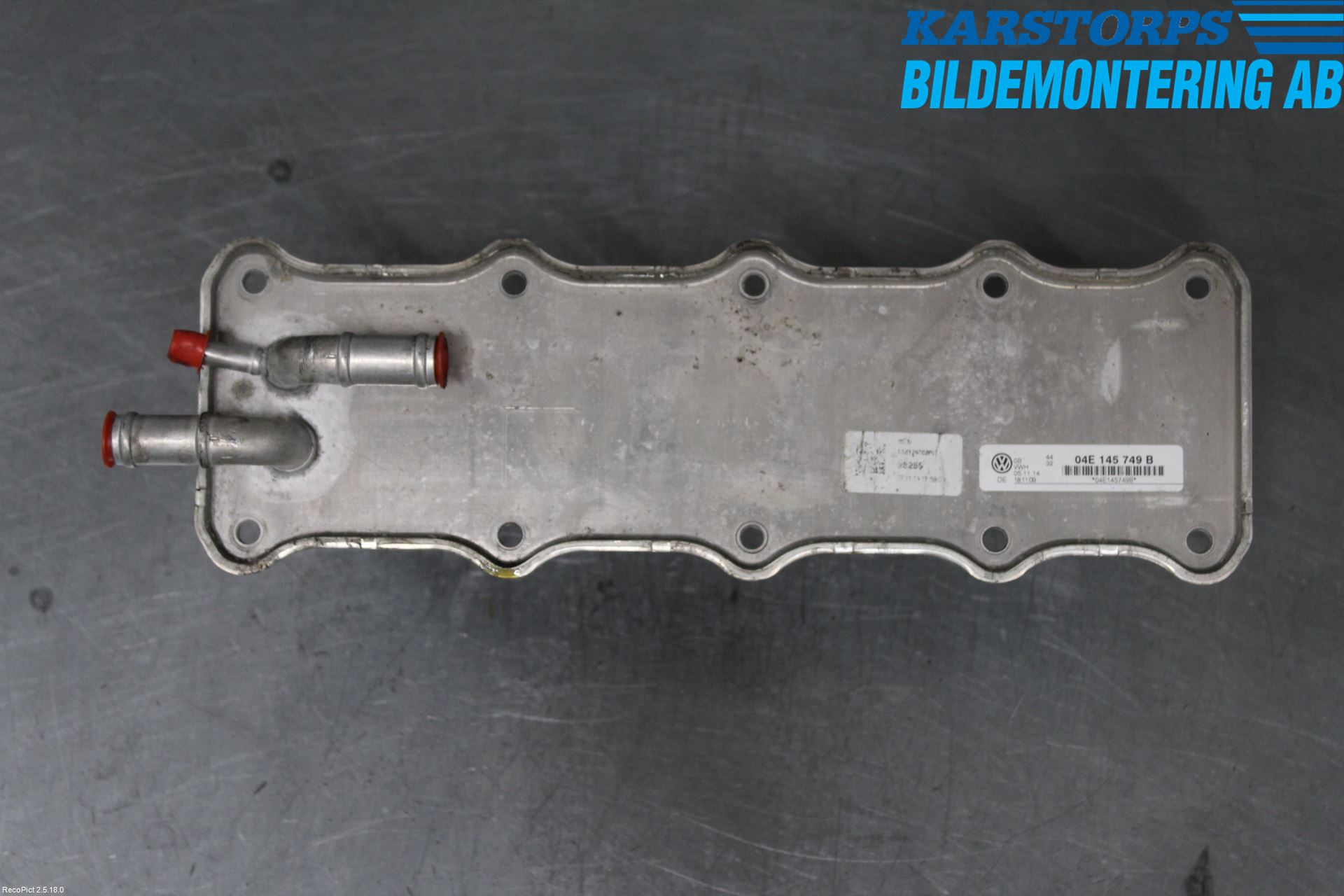 Volkswagen VW GOLF / E-GOLF VII 13-20 Laddluft-Intercooler Kyl