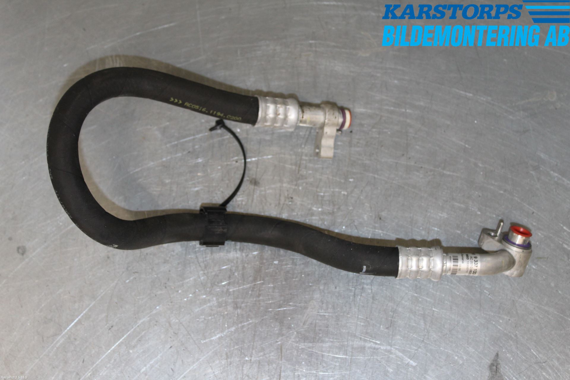 BMW 3 F30/F31/F80 12-19 Ac Slang-Rör