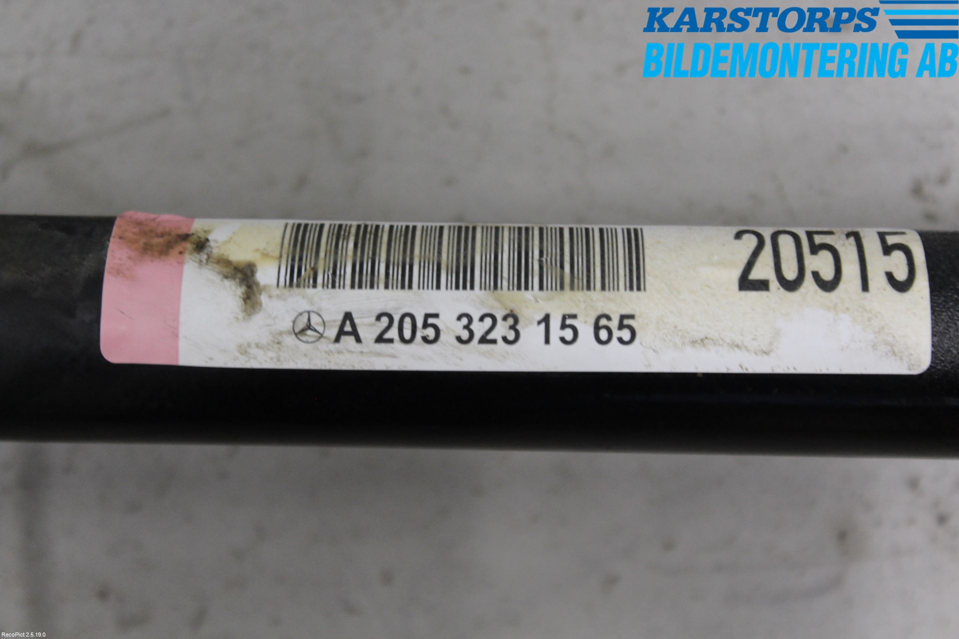 Mercedes-Benz MB E-KLASS (W213) 16-23 Krängningshämmare Fram