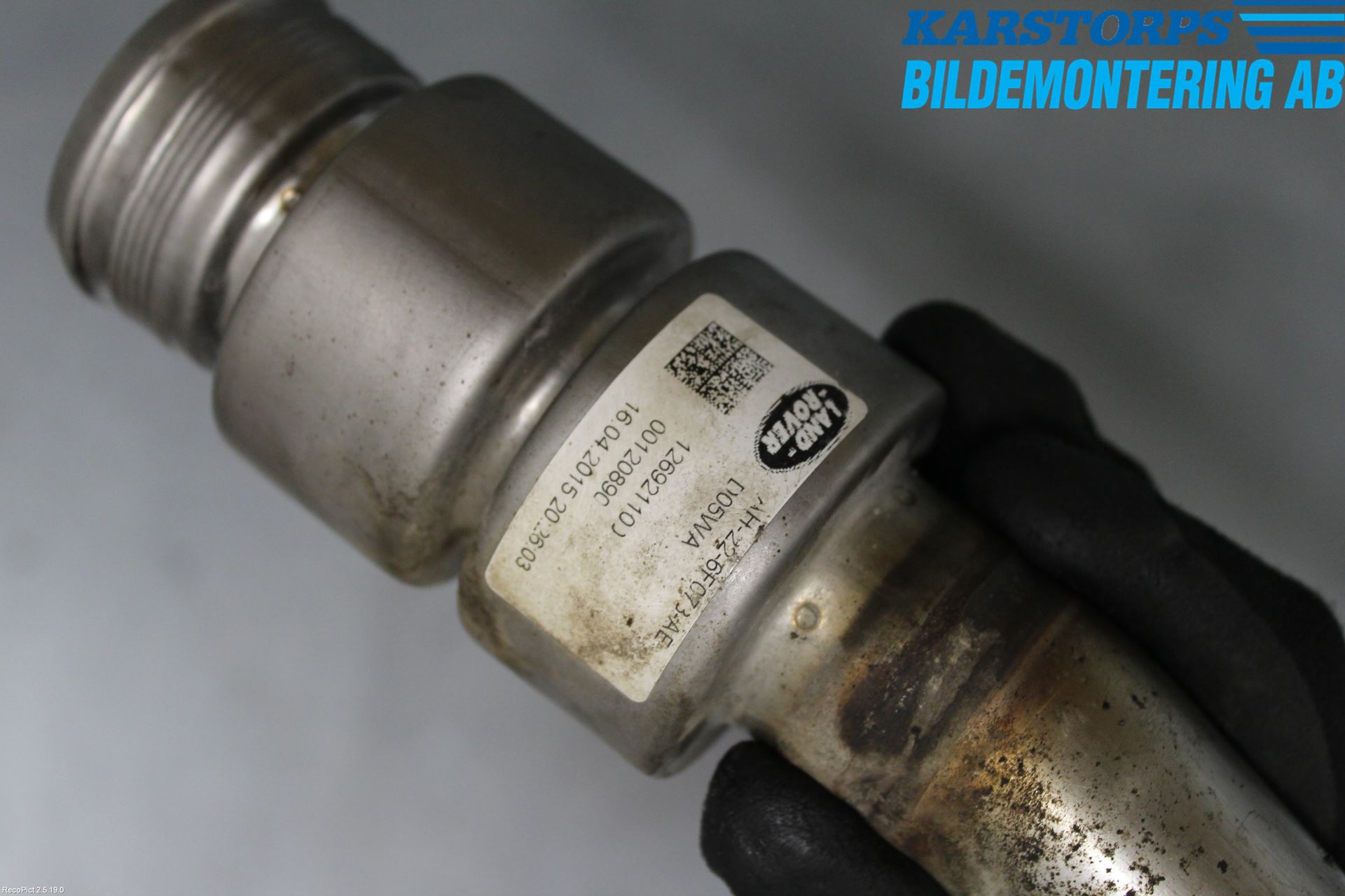 Landrover LAND ROVER DISCOVERY 4 10-16 Laddluft-Intercoolerrör