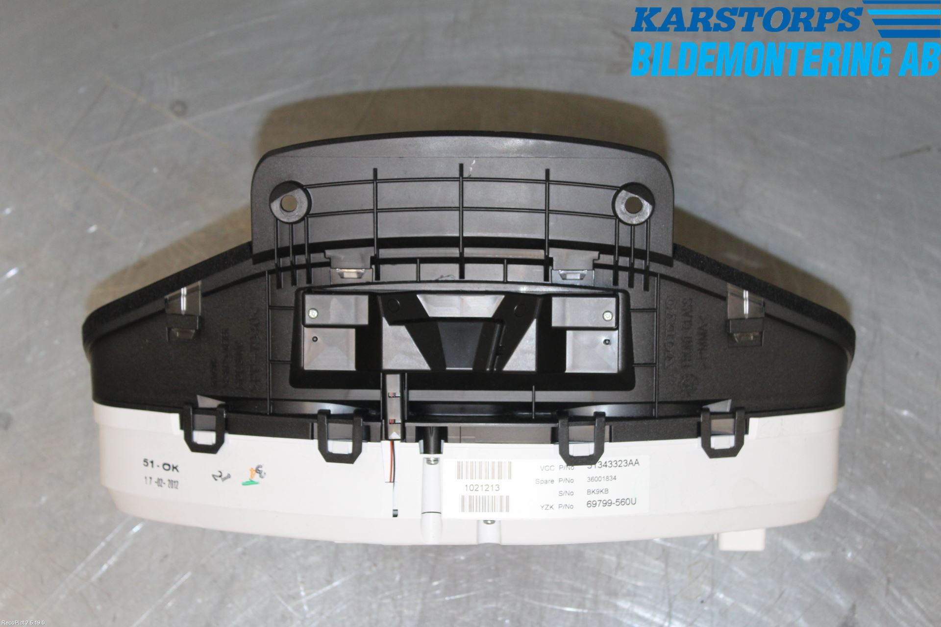 Volvo XC60 09-13 Instrument Komb