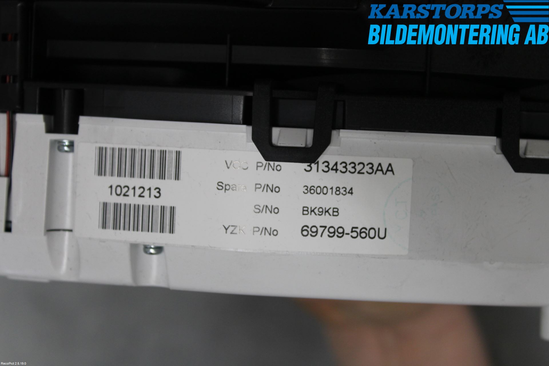 Volvo XC60 09-13 Instrument Komb