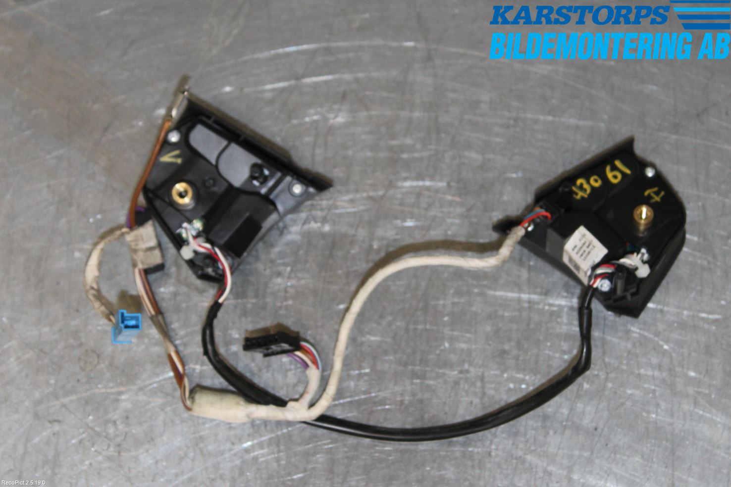 BMW 5 F10/F11/F18 09-17 Spak-Rattreglage Radio