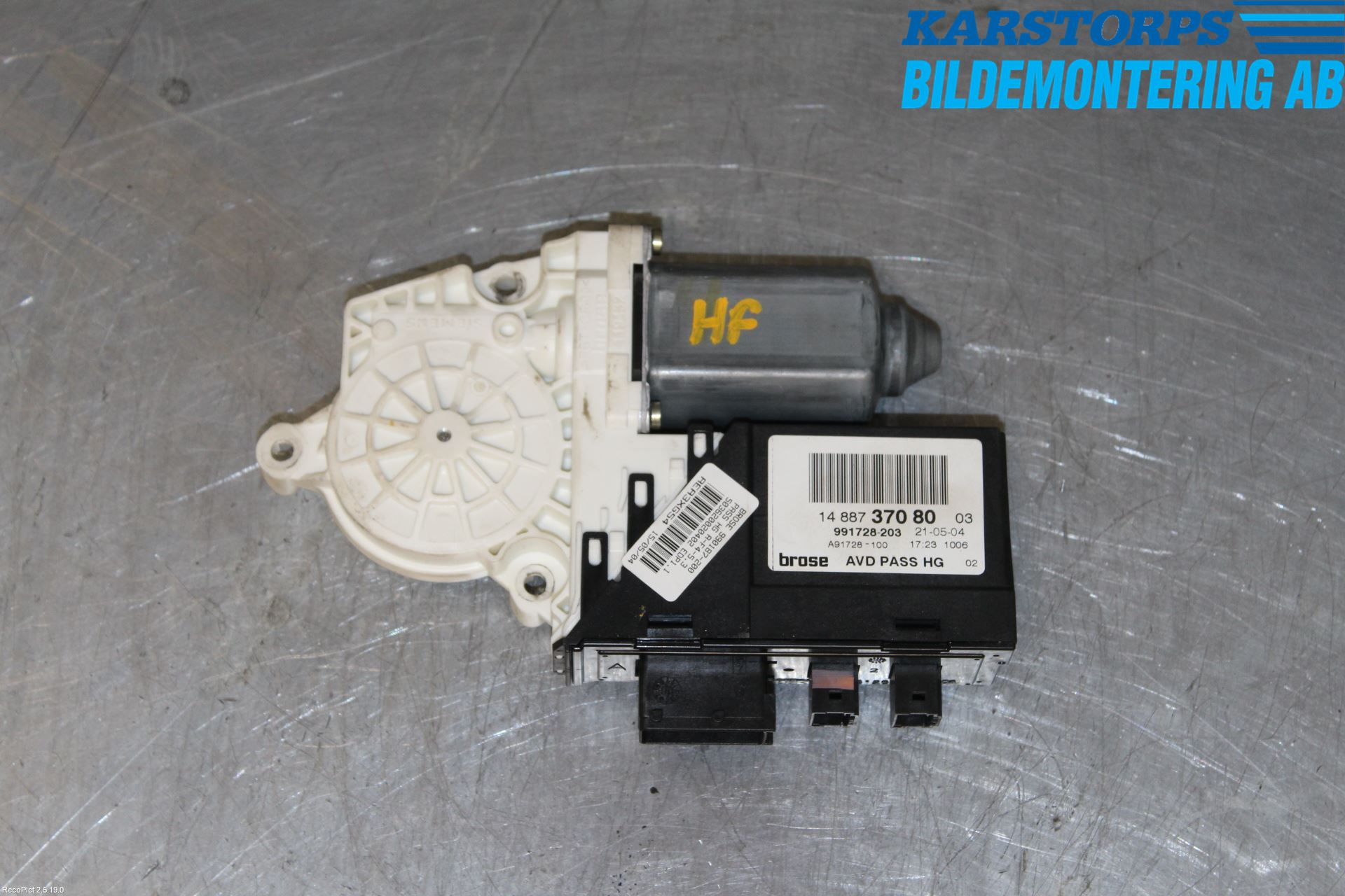 Citroen C8 Fönsterhissmotor