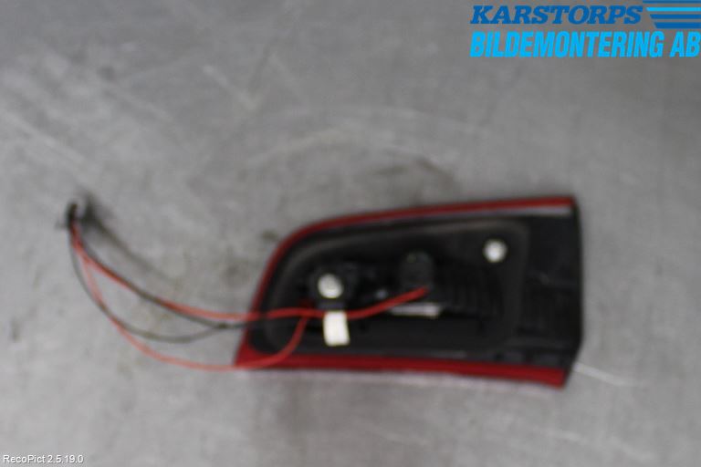 Volvo S60 11-13 Bakljus Lucka Vä