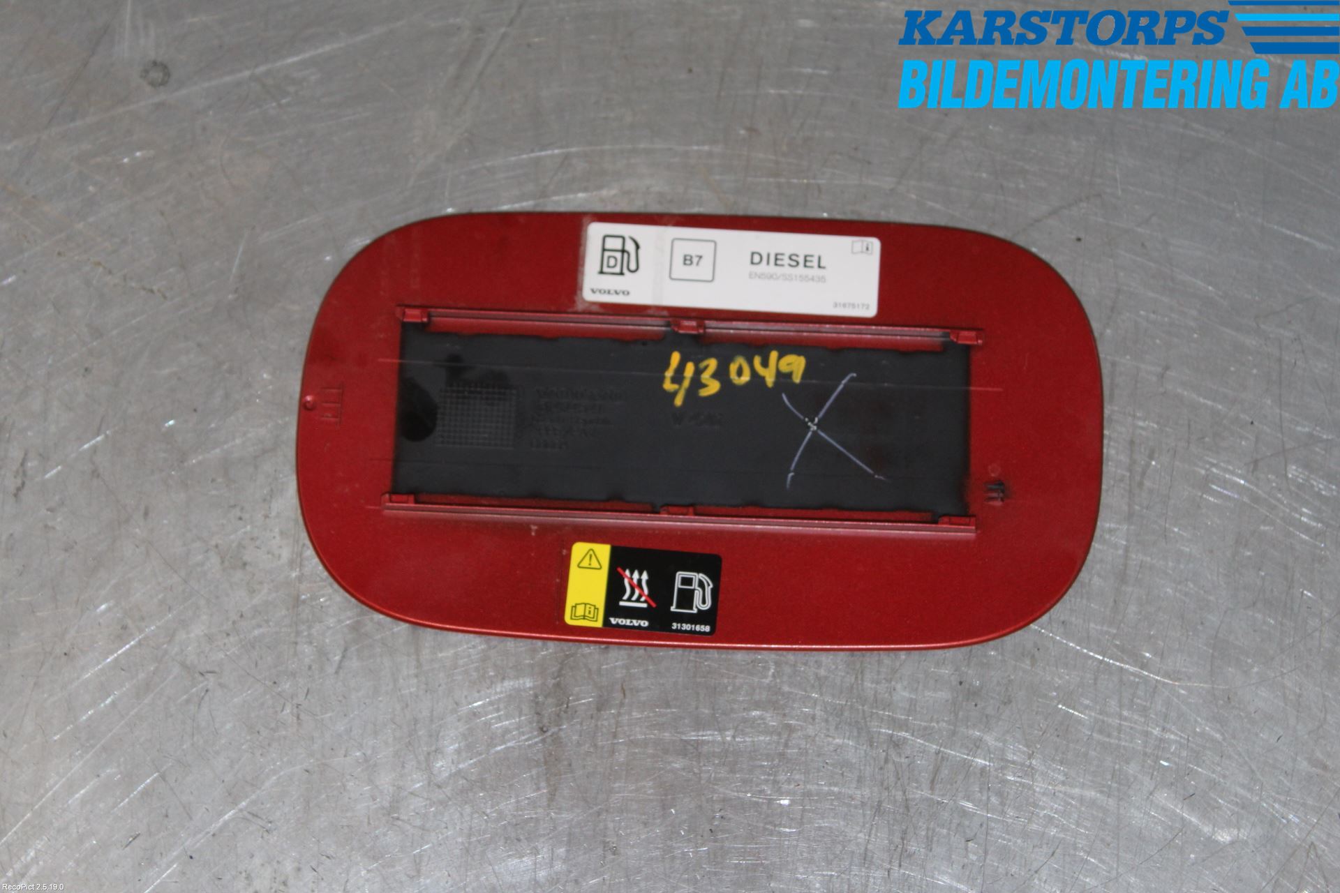 Volvo XC60 18- Tanklucka