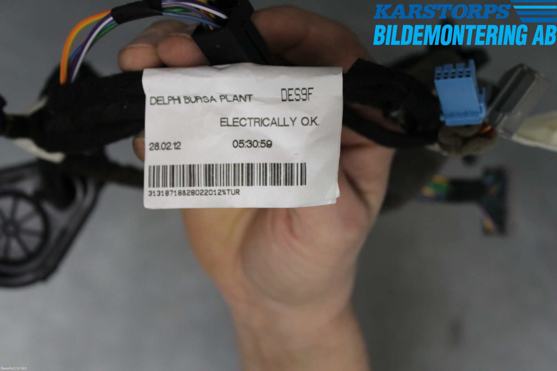 Volvo XC60 09-13 Kabelhärva