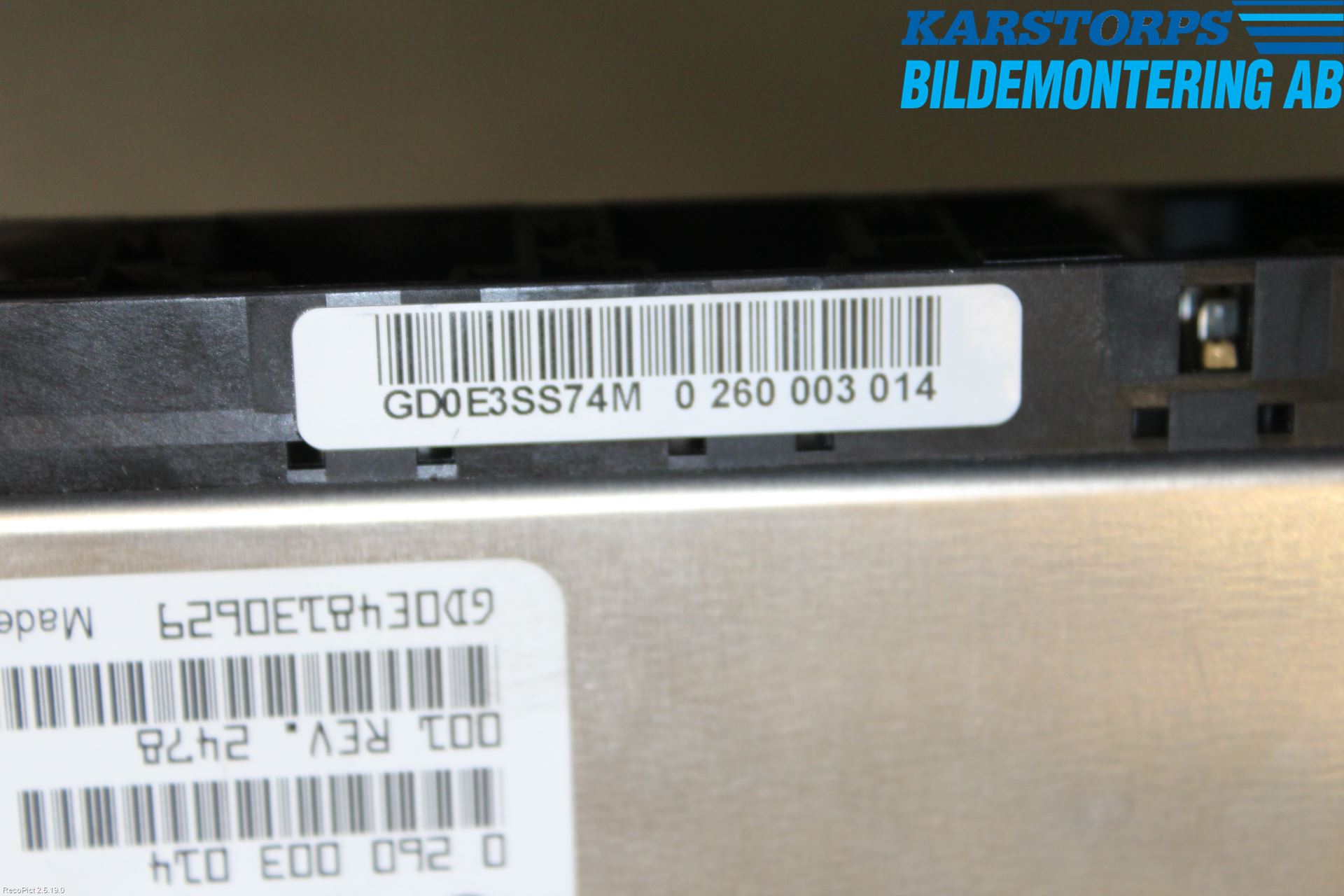 Jaguar F-TYPE Styrenhet Elektrisk Bakväxel