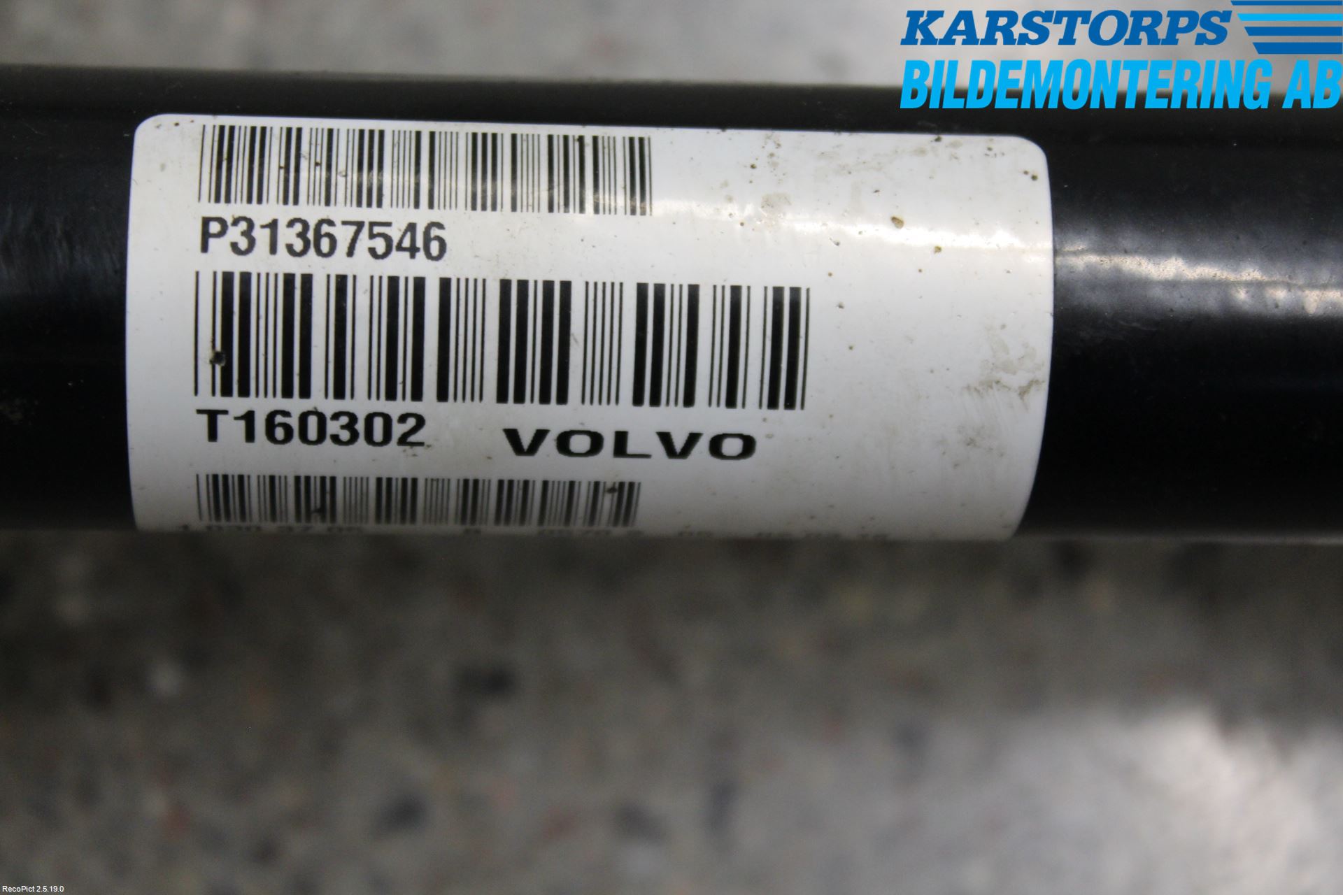 Volvo V60 14-18 Drivaxel Fram Höger