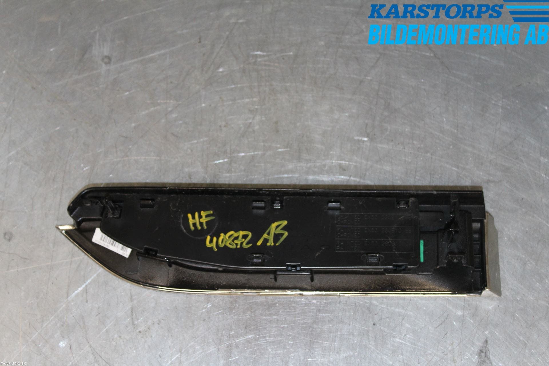 Jaguar F-TYPE List Framskärm Hö