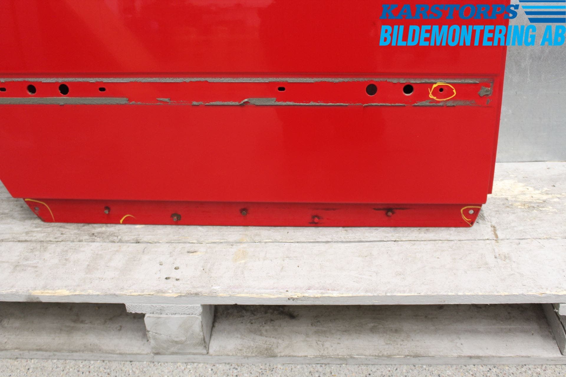 Audi A4/S4 05-07 Dörr Bak Höger