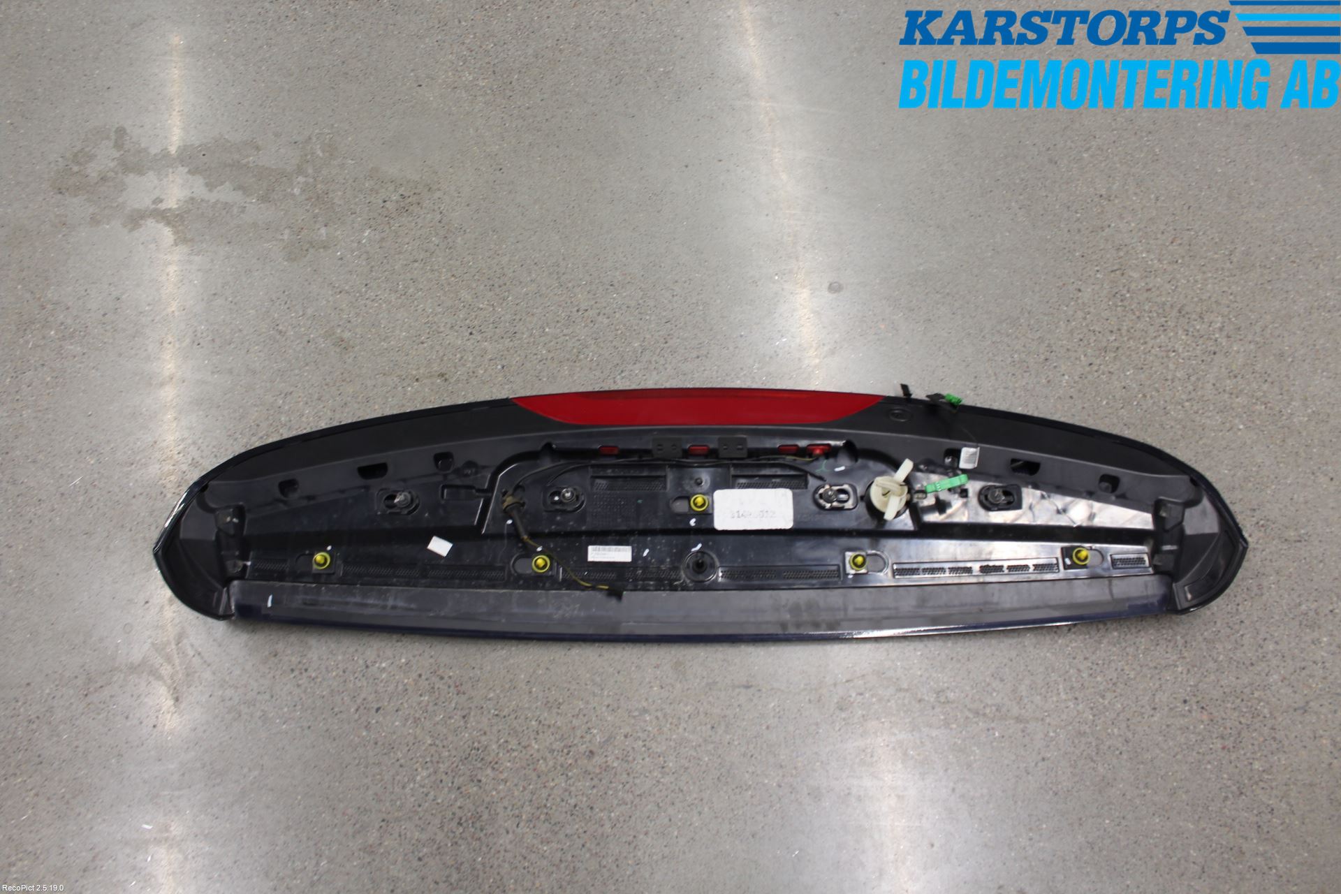 Volvo V60 14-18 Spoiler Baklucka