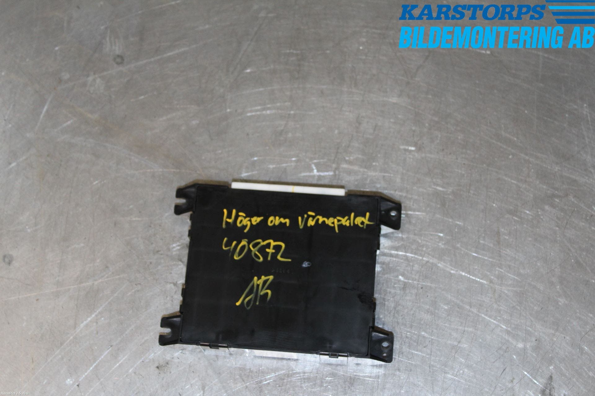 Jaguar F-TYPE Styrenhet CupEvärme