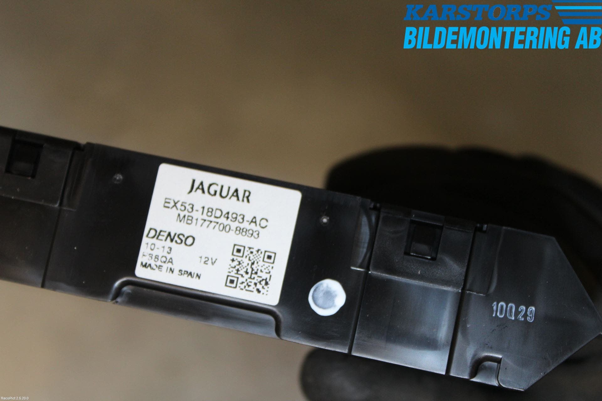 Jaguar F-TYPE Styrenhet CupEvärme