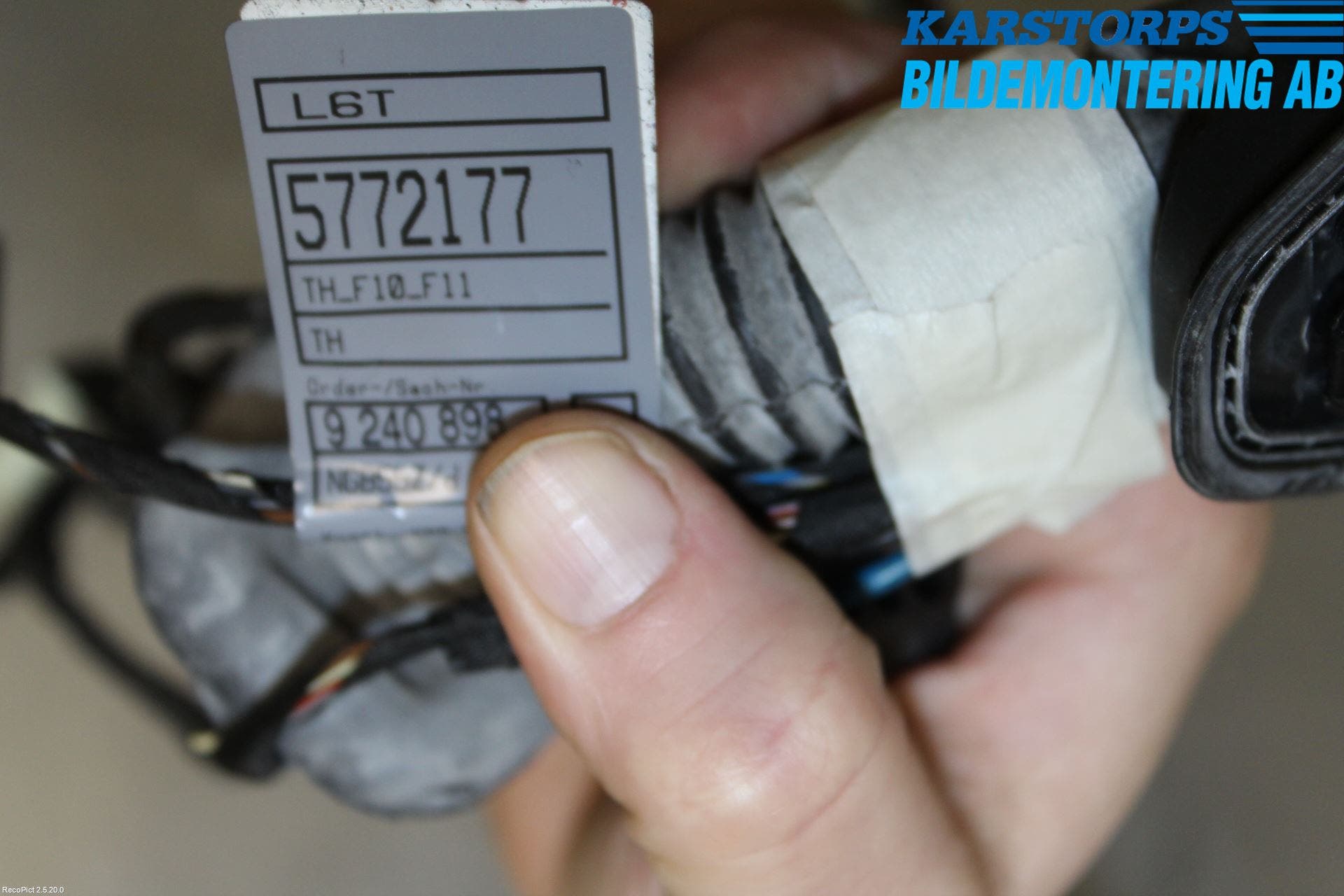 BMW 5 F10/F11/F18 09-17 Kabelhärva