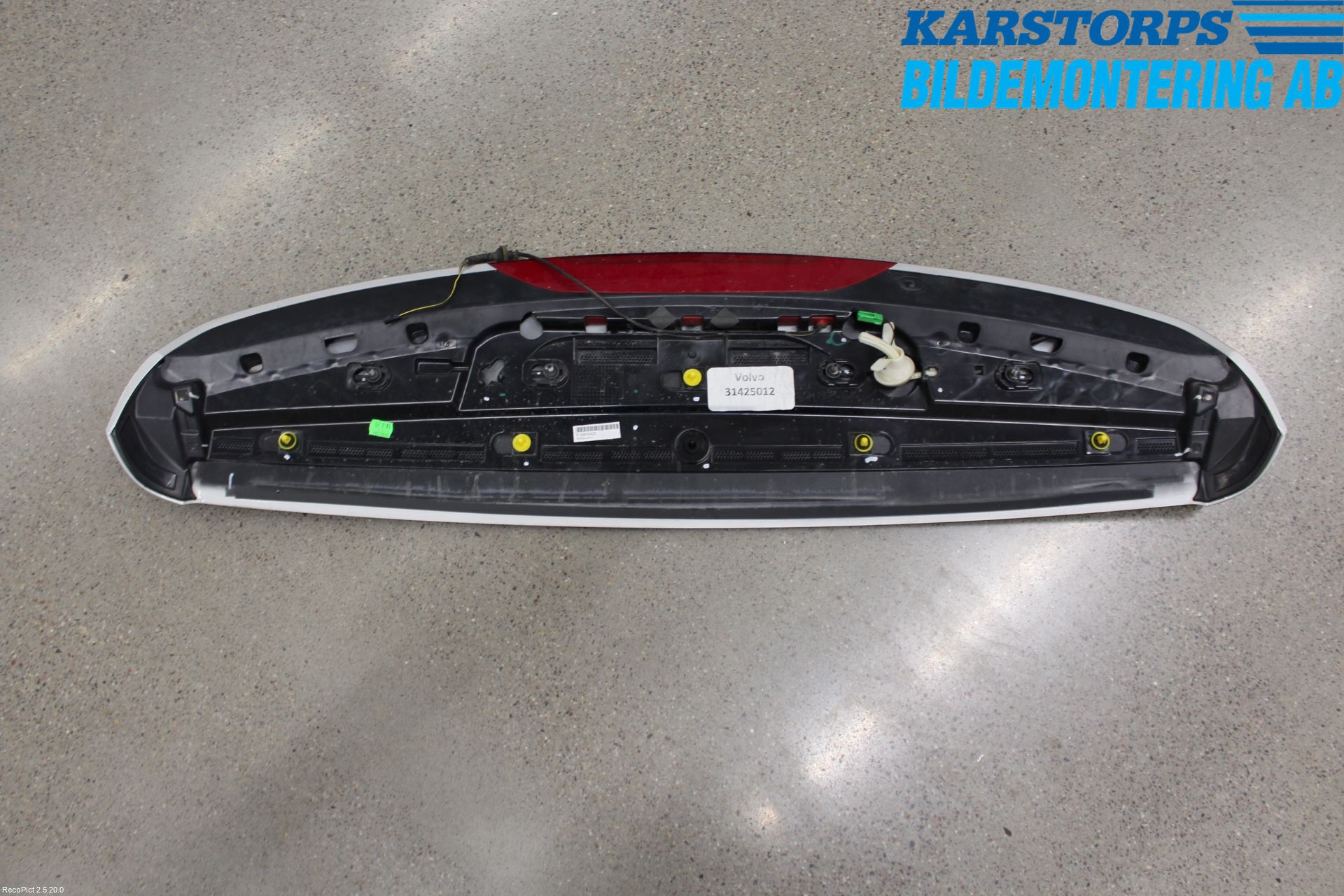 Volvo V60 14-18 Spoiler Baklucka