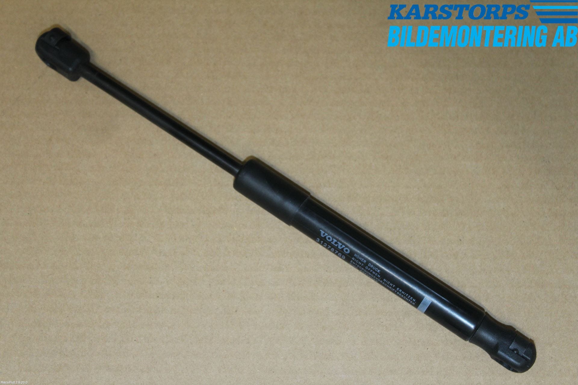 Volvo V60 14-18 Gasfjäder Motorhuv