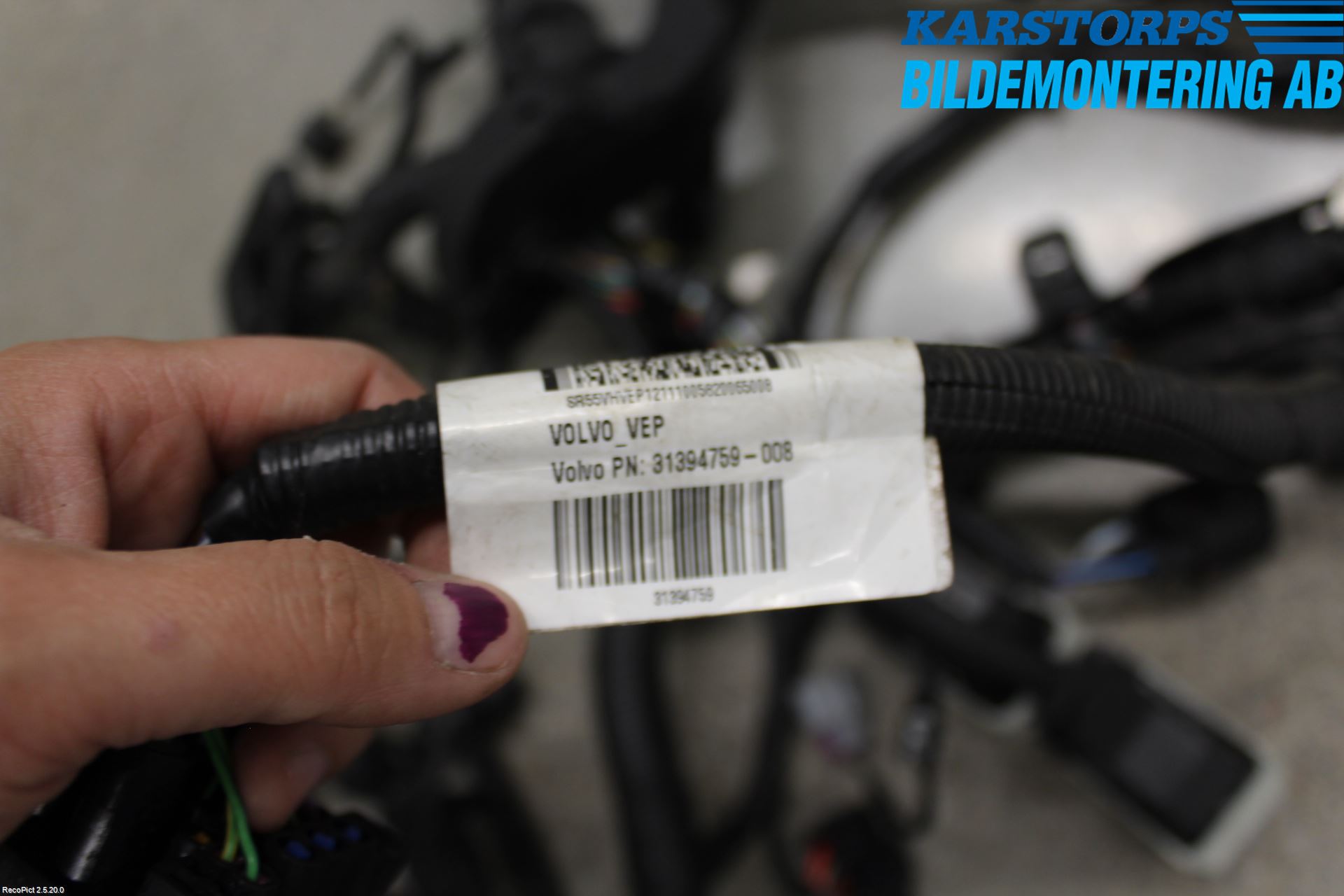 Volvo V60 14-18 Kabelhärva