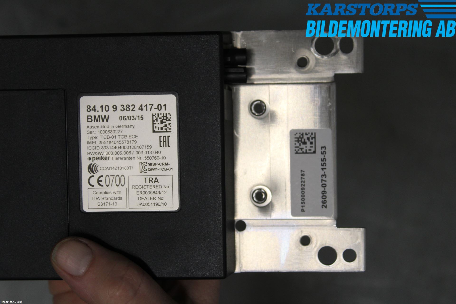 BMW 4 F36 Gran Coupé 14-20 Styrenhet Tal