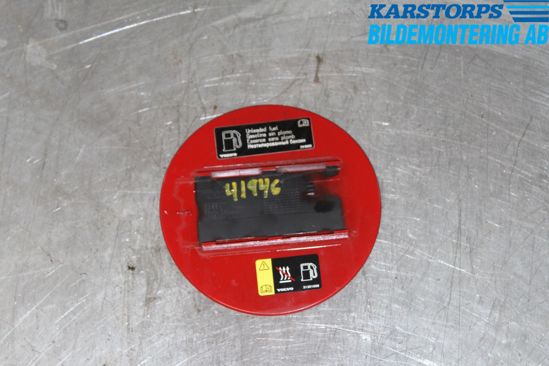 Volvo V40 12-19 Tanklucka