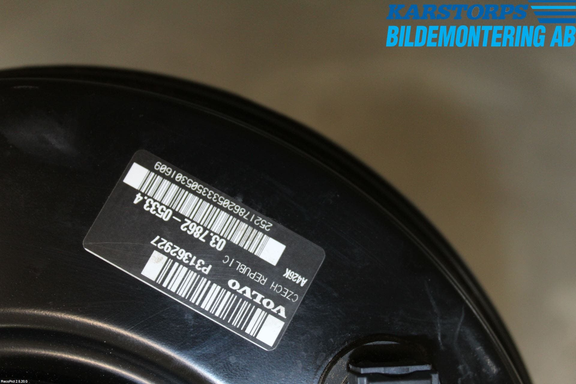 Volvo V40 12-19 Bromsservo