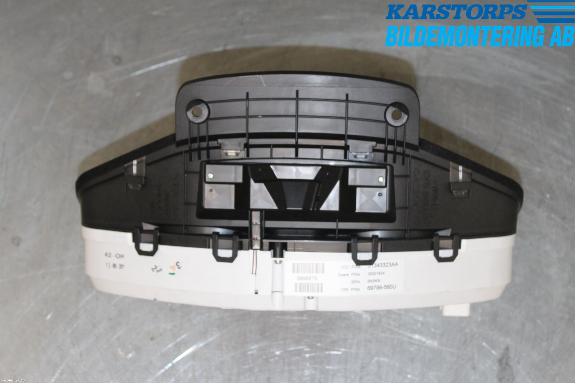 Volvo V60 11-13 Instrument Komb