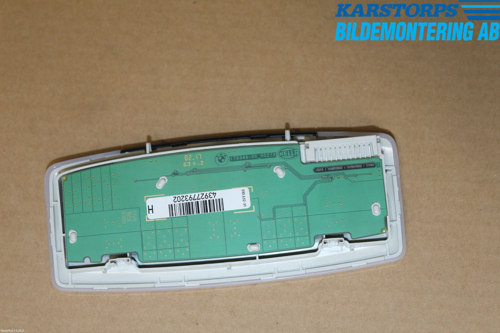 BMW 3 F30/F31/F80 12-19 Innerbelysning
