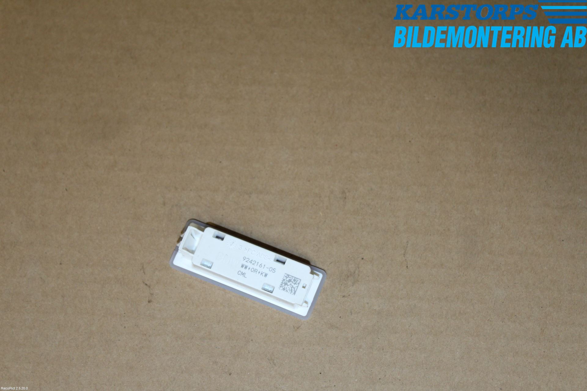 BMW 3 F30/F31/F80 12-19 Innerbelysning