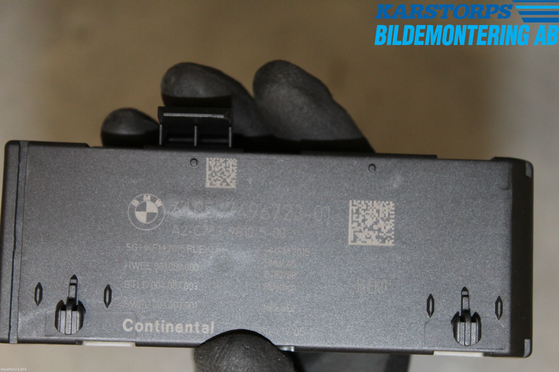 BMW 3 F30/F31/F80 12-19 Styrenhet Baklucka