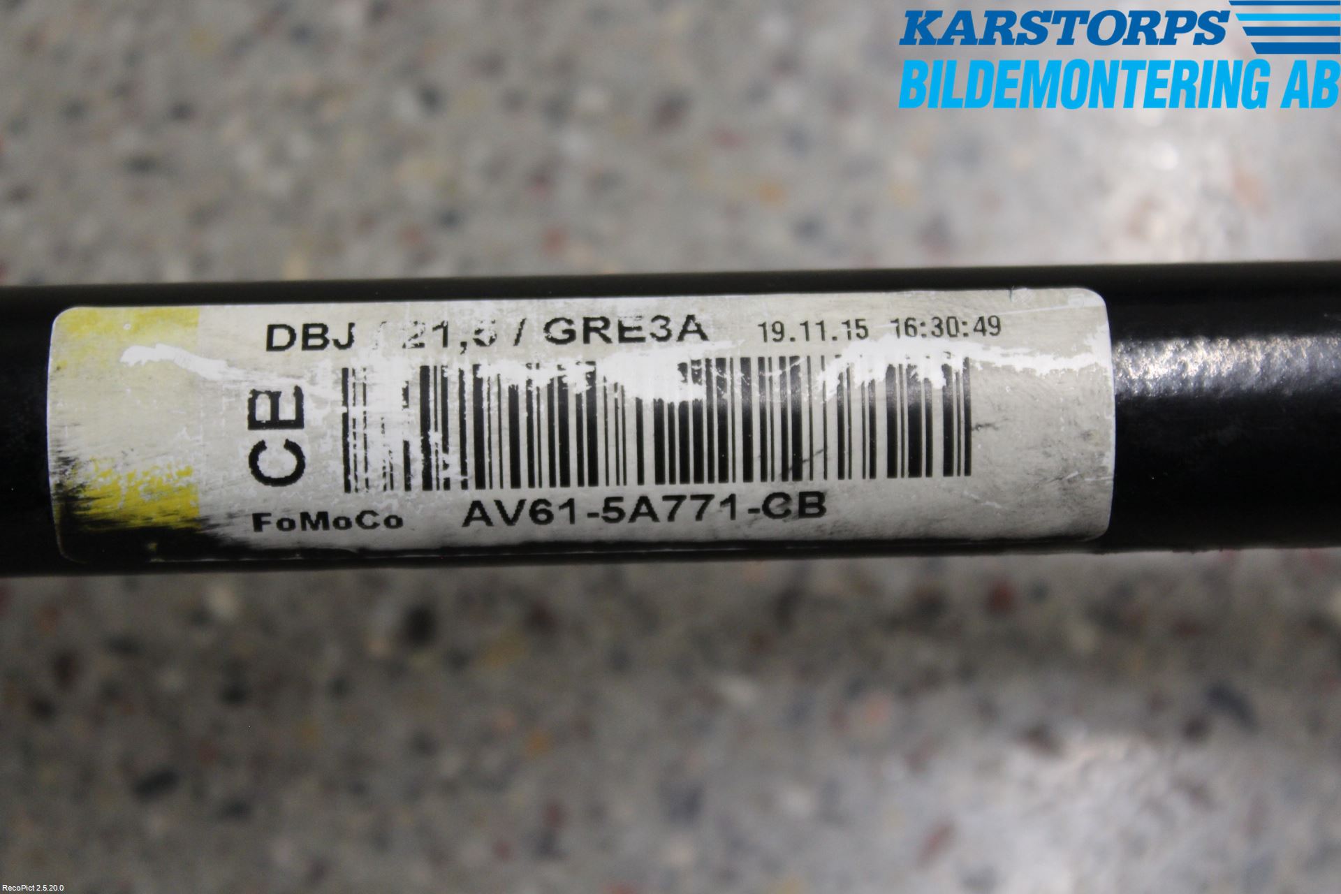 Volvo V40 12-19 Krängningshämmarstag Bak