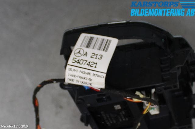 Mercedes-Benz MB E-KLASS (W213) 16-23 Strömställare Färddator