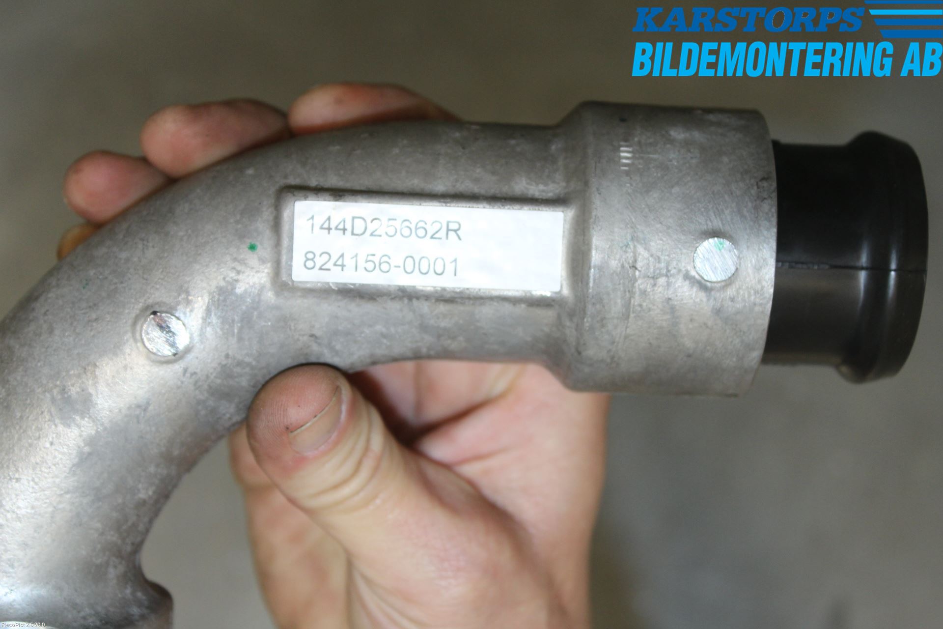 Renault TRAFIC/E-TECH 15- Laddluft-Intercoolerrör