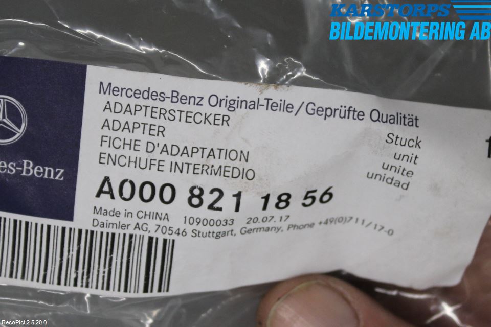 Mercedes-Benz MB E-KLASS (W213) 16-23 Dragkrok Elsats