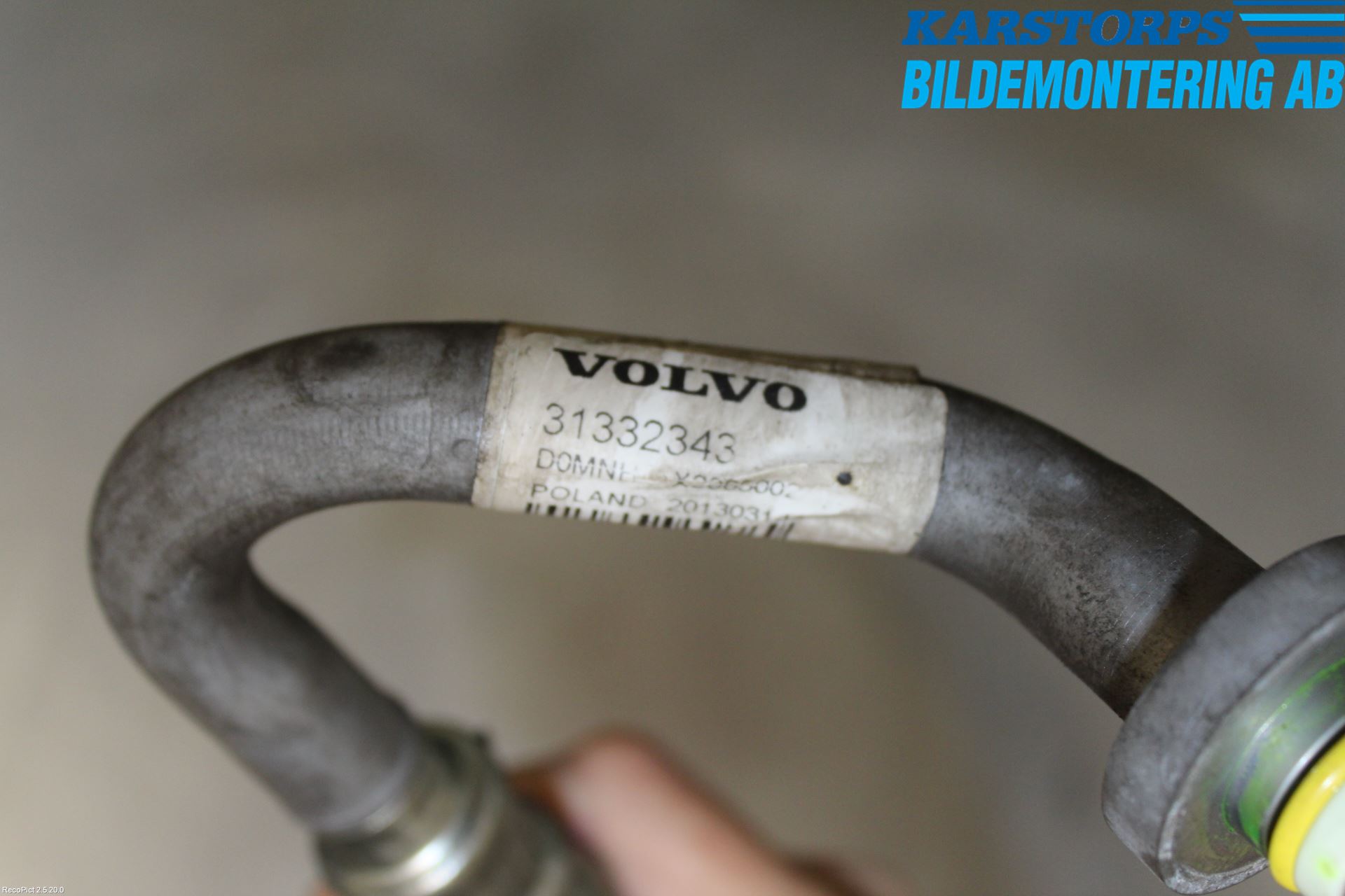 Volvo V70 08-13 Ac Slang-Rör