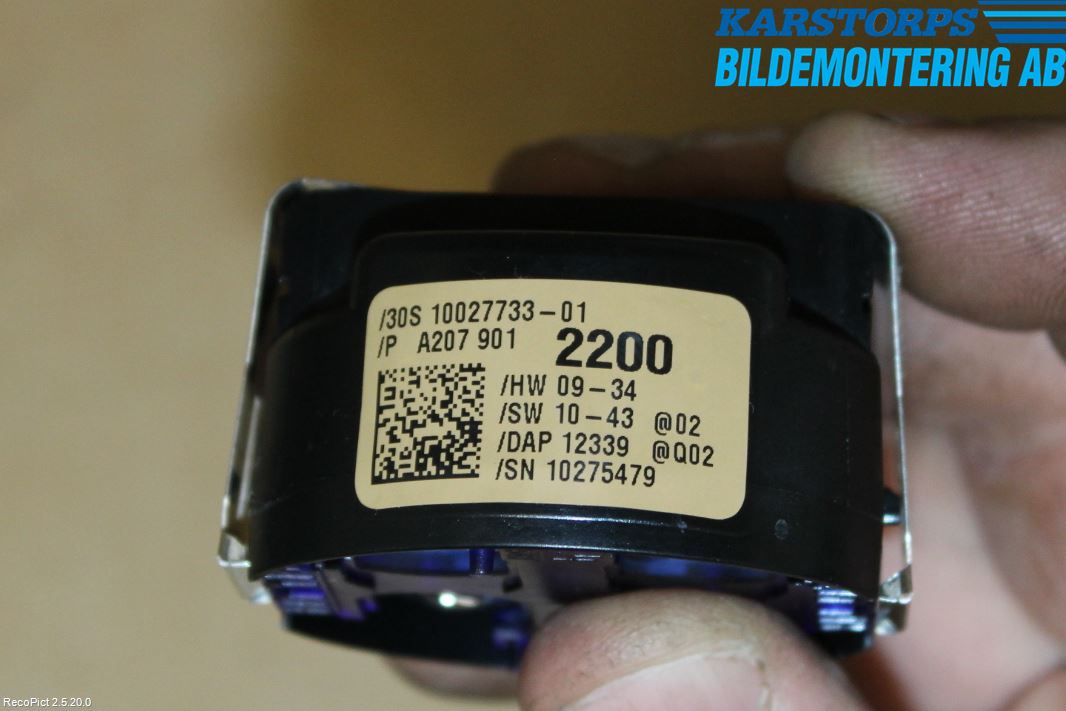 Mercedes-Benz MB E-KLASS (W212) 09-16 Regnsensor