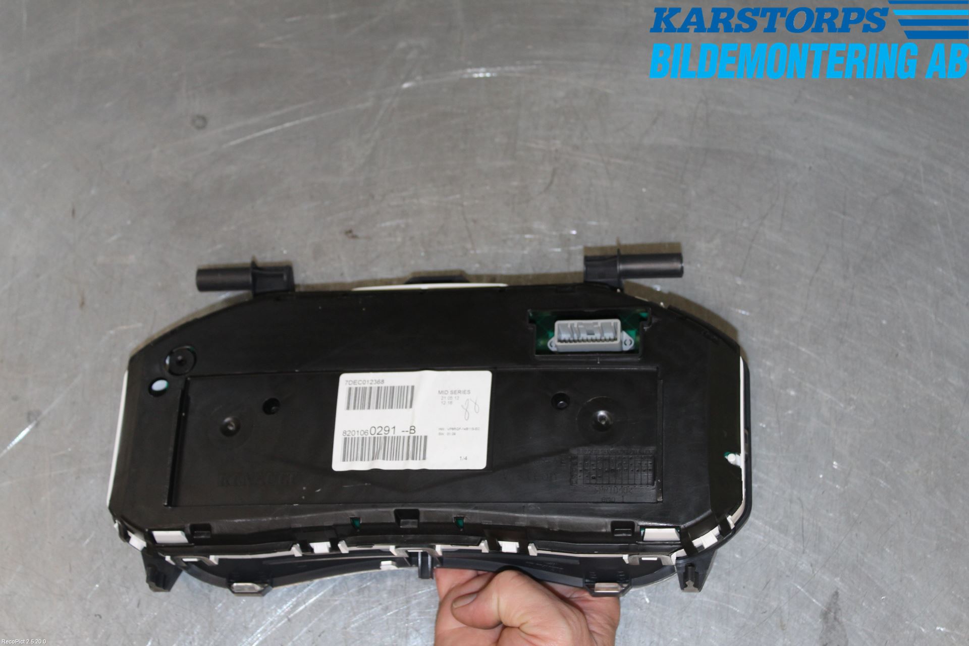 Renault CLIO III  09-12 Instrument Komb