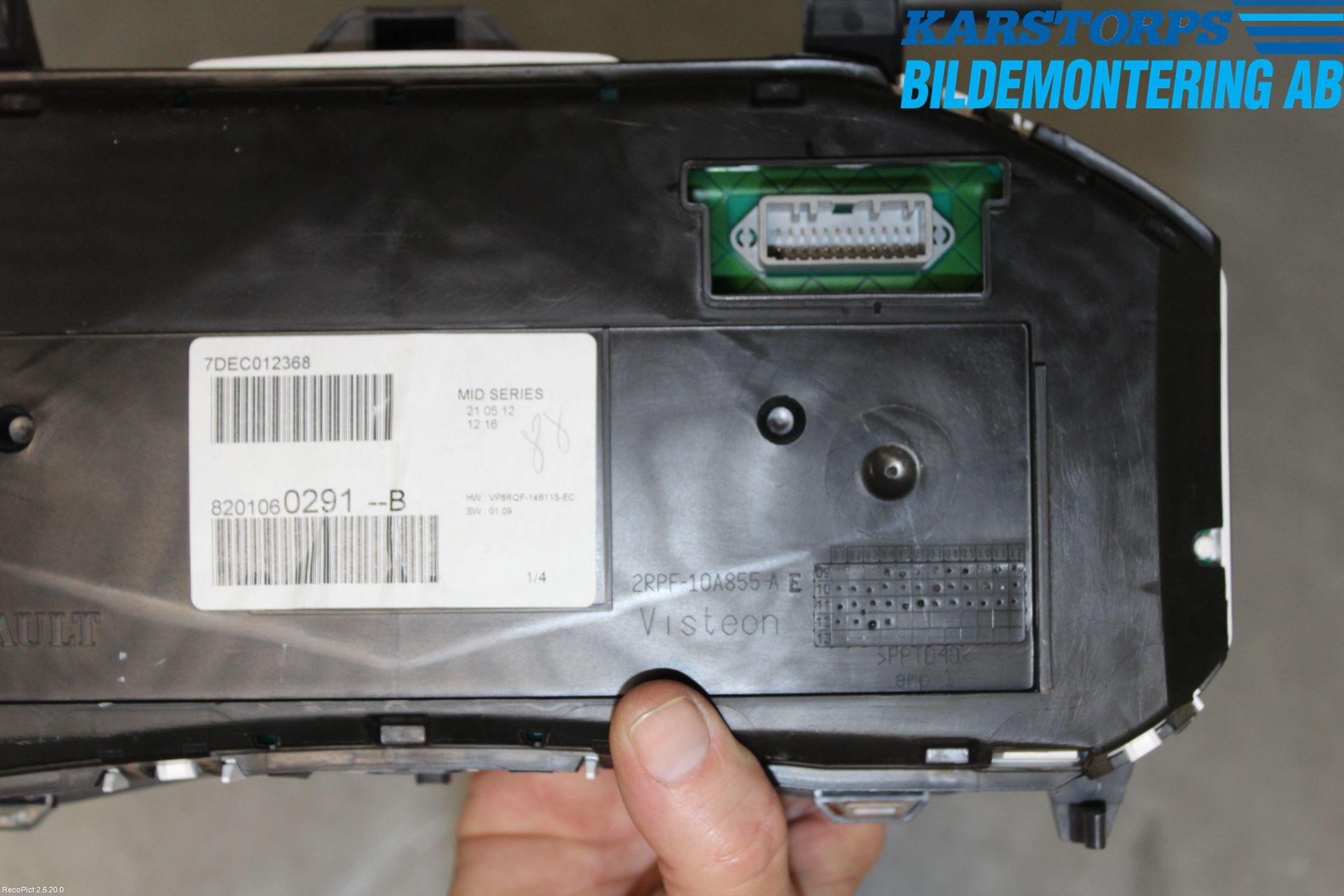 Renault CLIO III  09-12 Instrument Komb