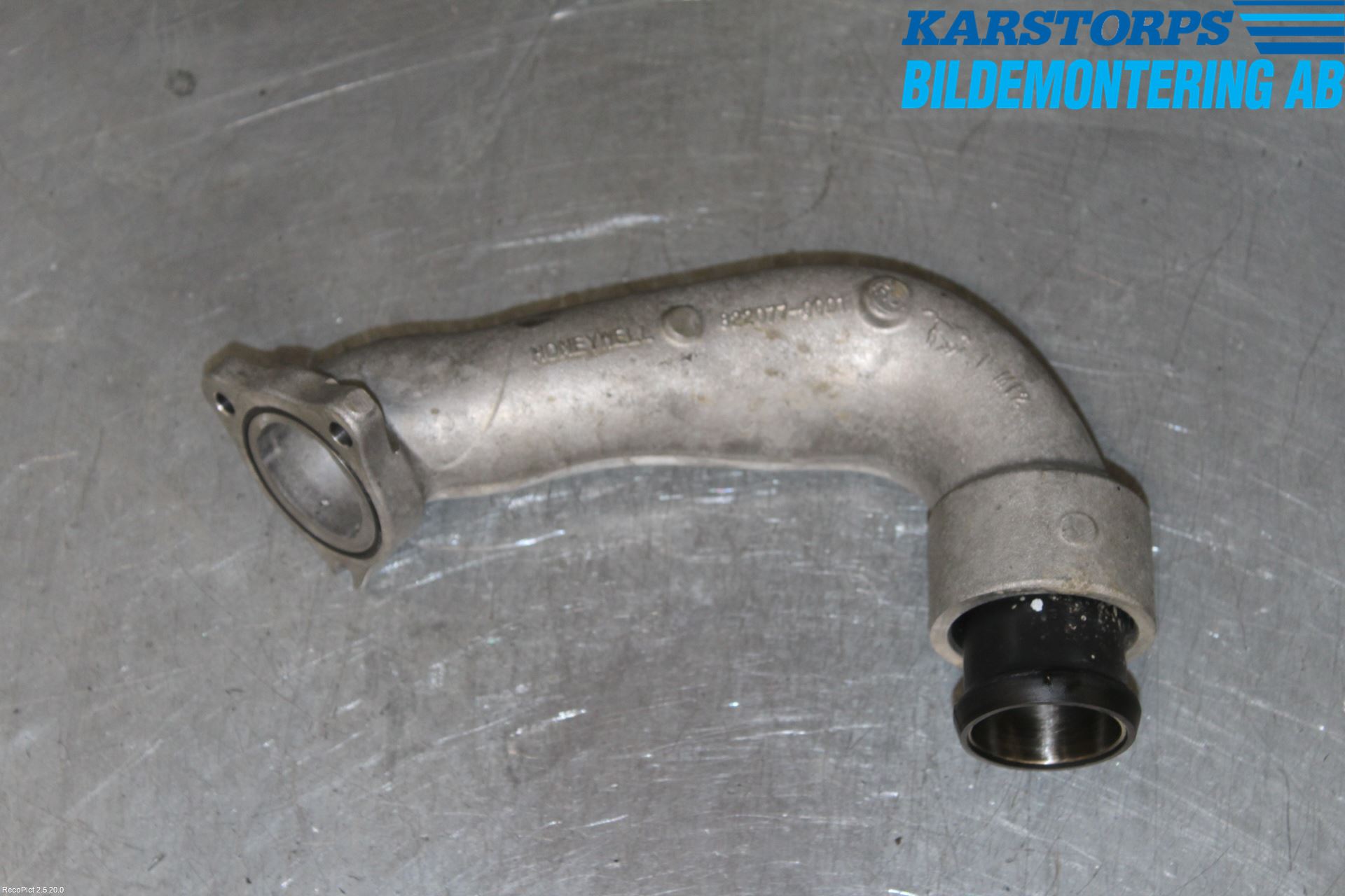 Renault MASTER III 15-20 Laddluft-Intercoolerrör