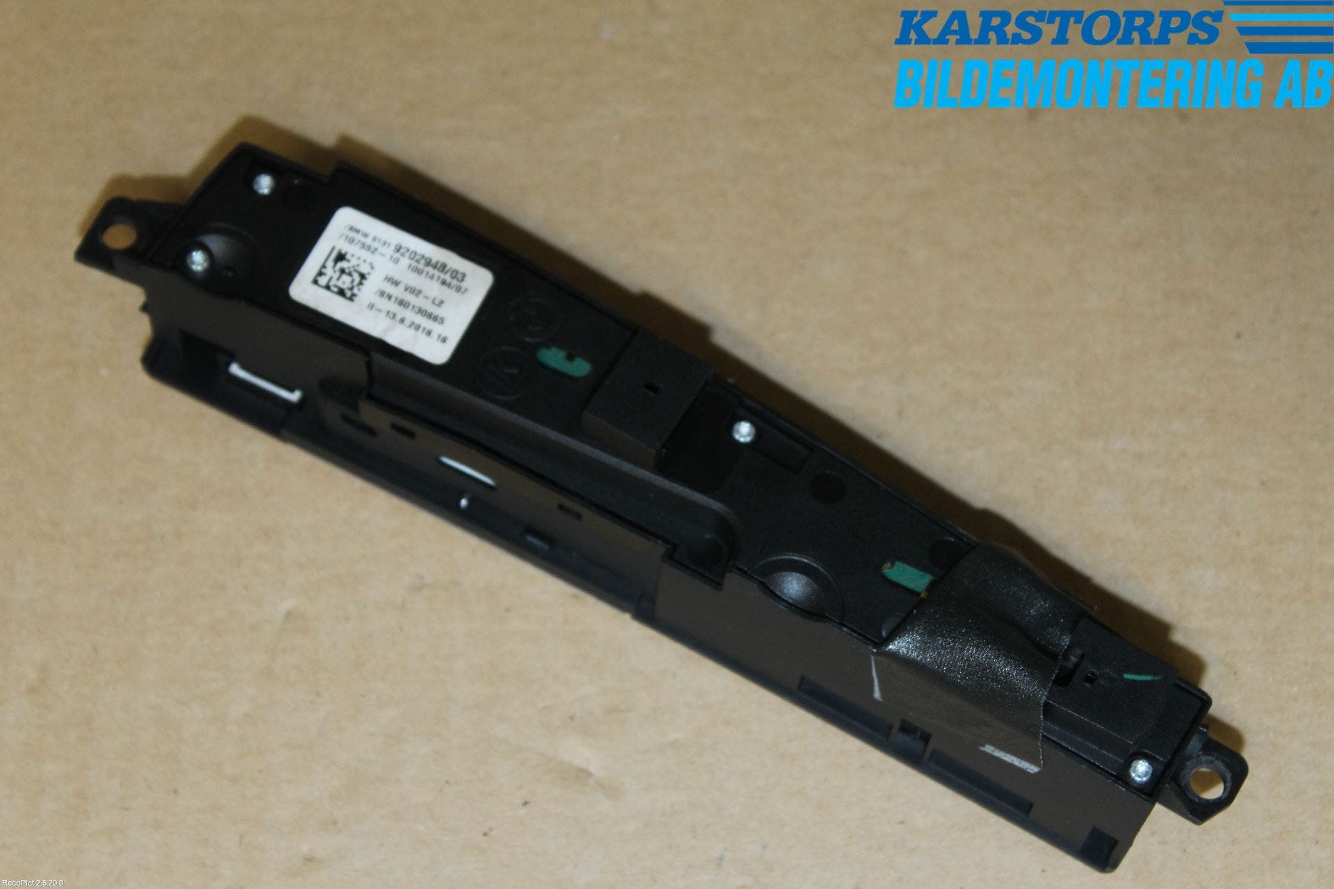 BMW 5 F10/F11/F18 09-17 Strömställare Multifunktion