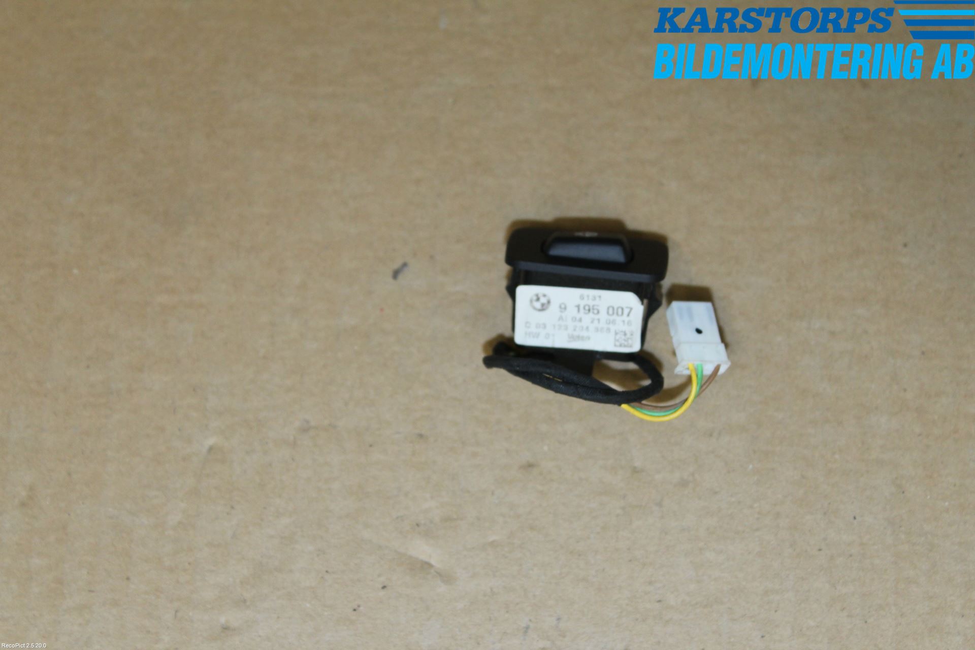 BMW 5 F10/F11/F18 09-17 Strömställare Övrigt