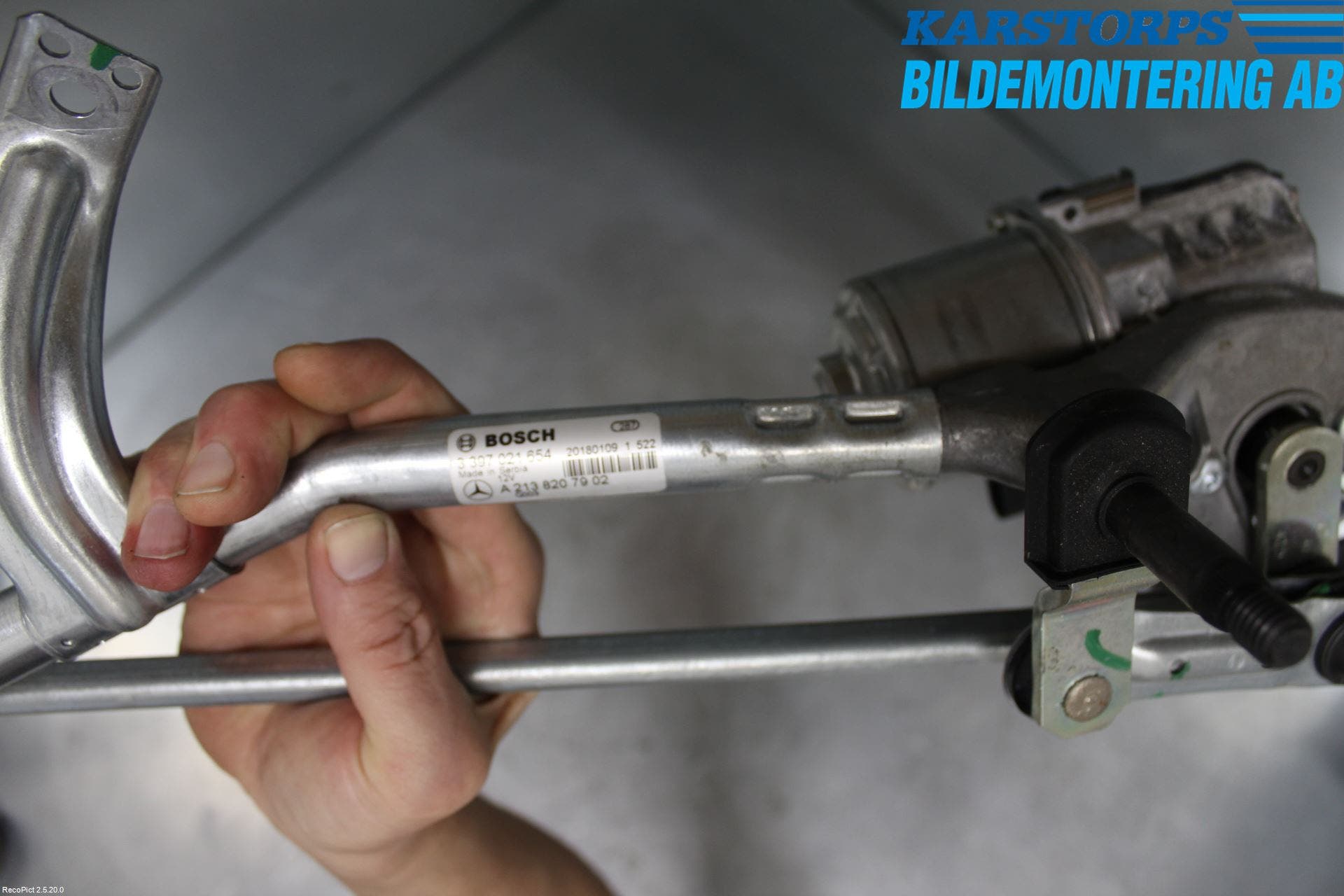 Mercedes-Benz MB E-KLASS (W213) 16-23 Torkarmekanism Vindruta