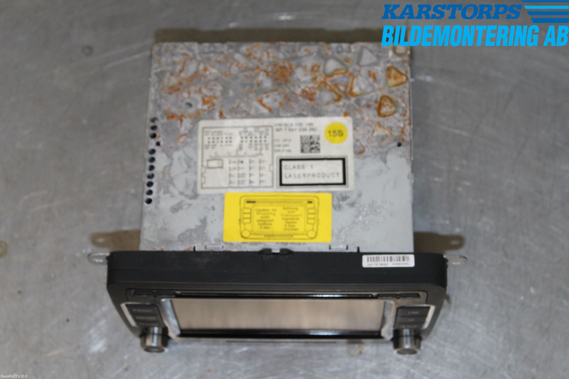 Volkswagen VW PASSAT CC 08-16 Cd Radio - Multimediapanel