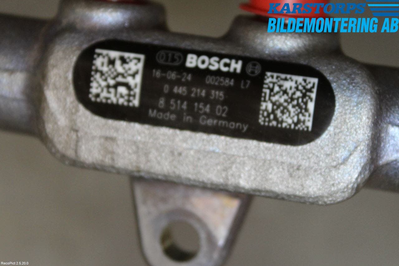 BMW 5 F10/F11/F18 09-17 Inj. Fuelrail