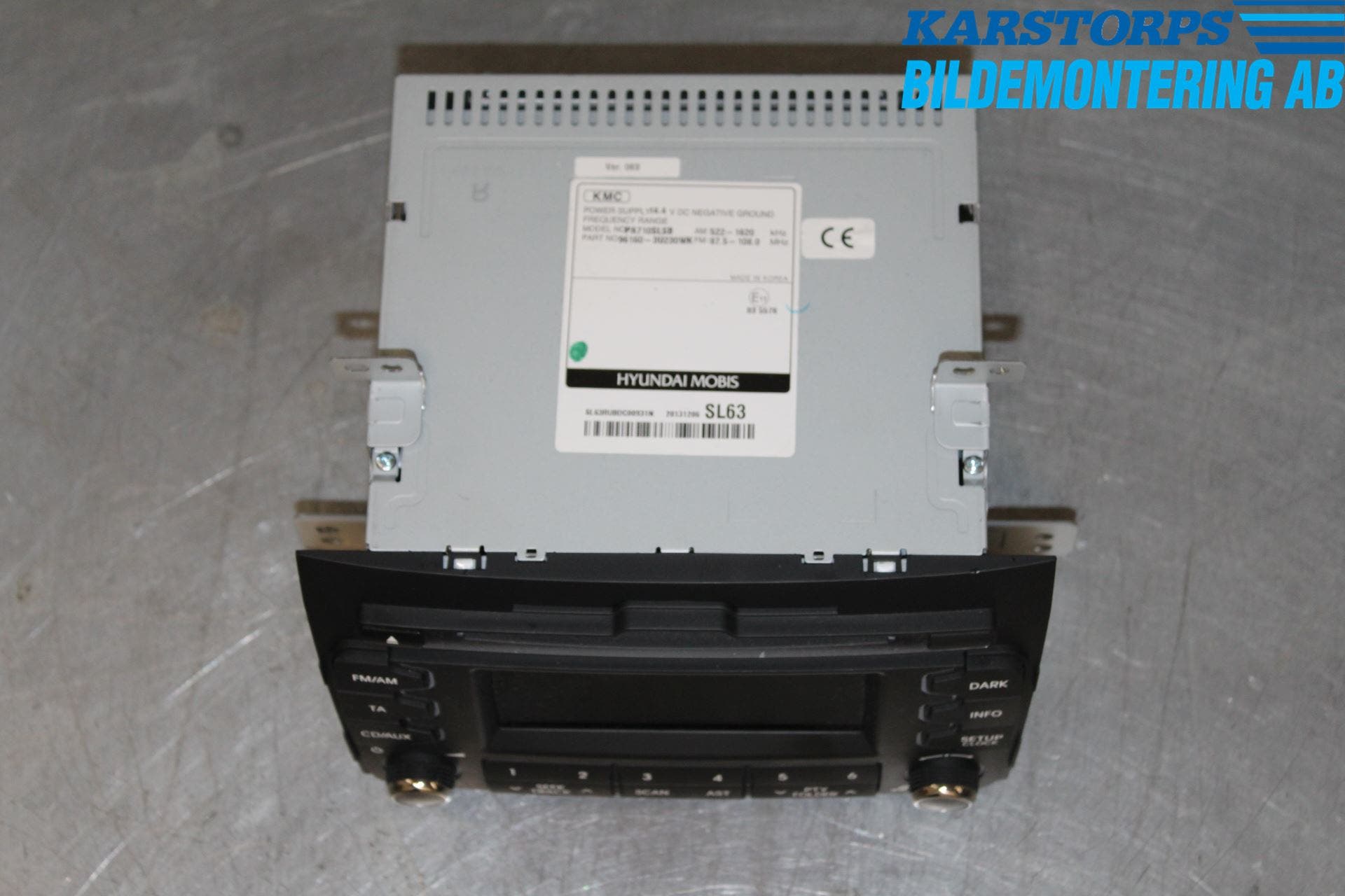 Kia SPORTAGE (SL) 11-15 Cd Radio - Multimediapanel