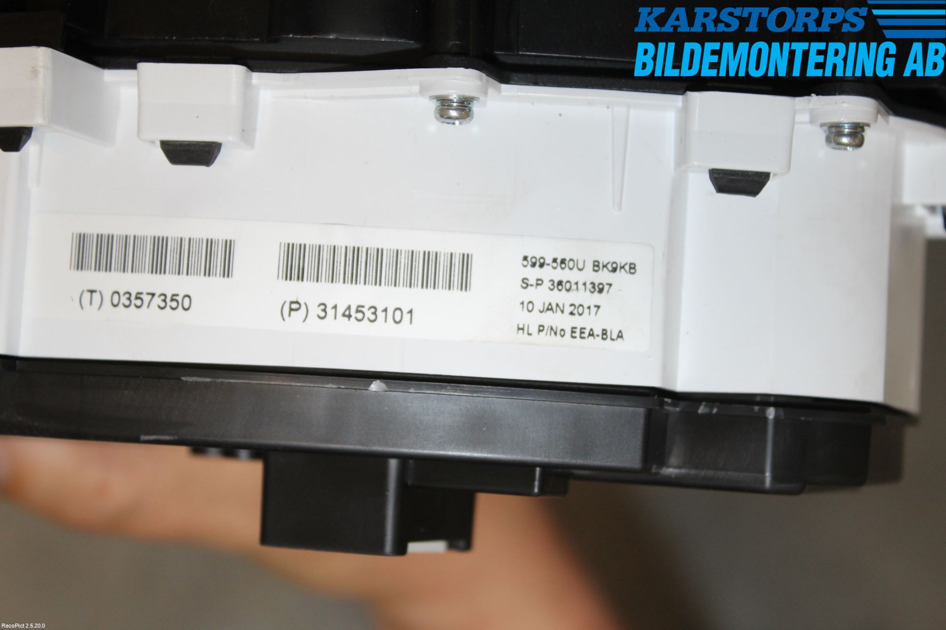 Volvo V40 12-19 Instrument Komb