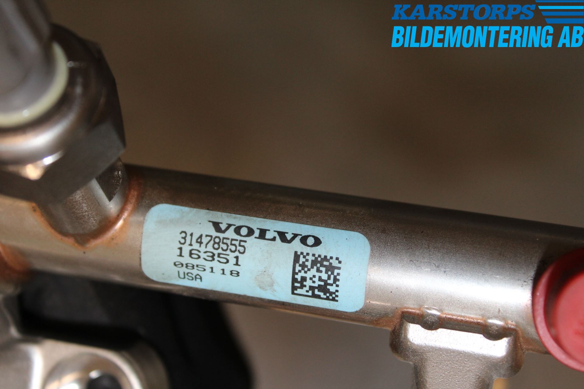 Volvo V40 12-19 Injspridarrör