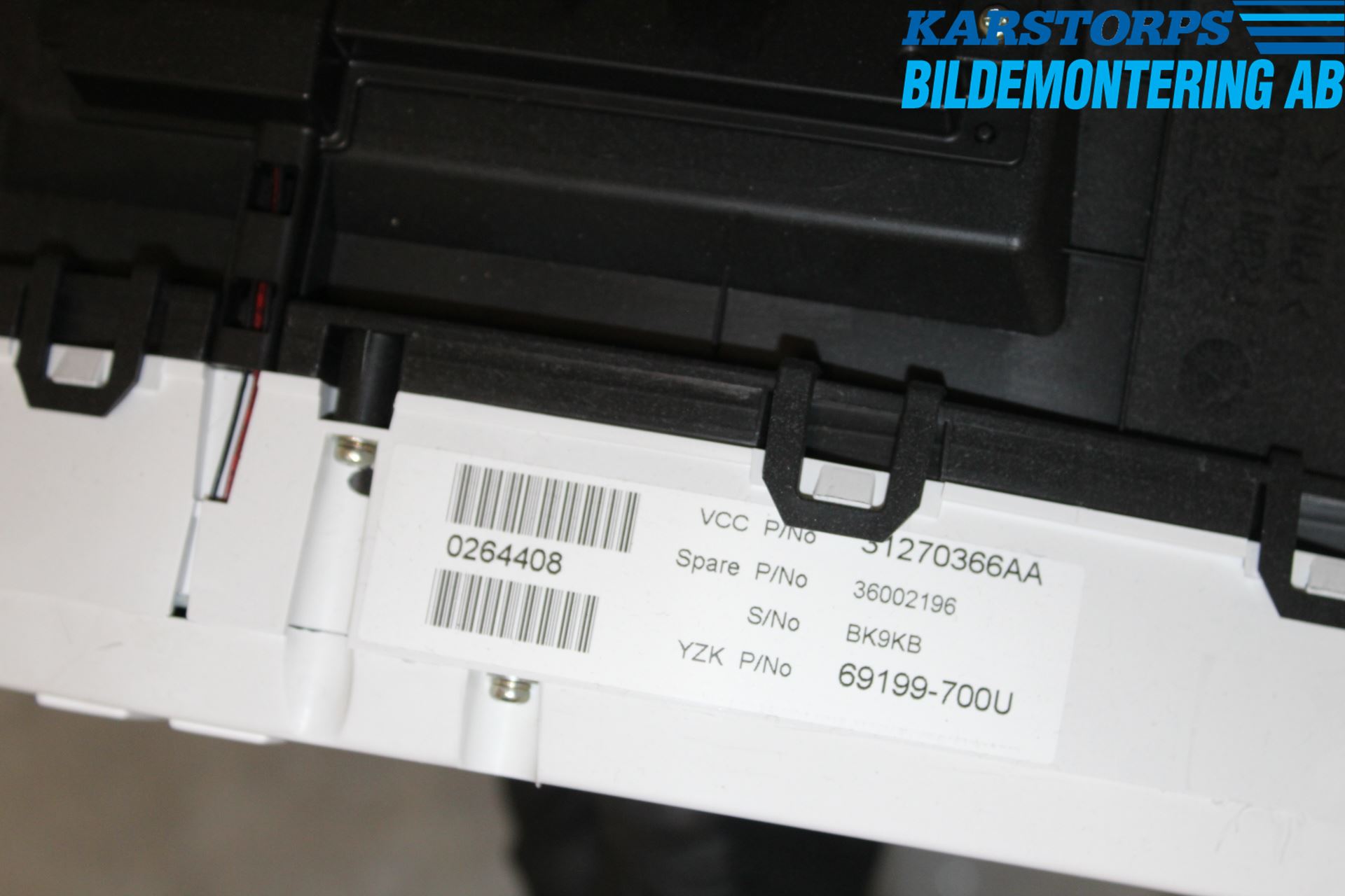 Volvo V70 08-13 Instrument Komb