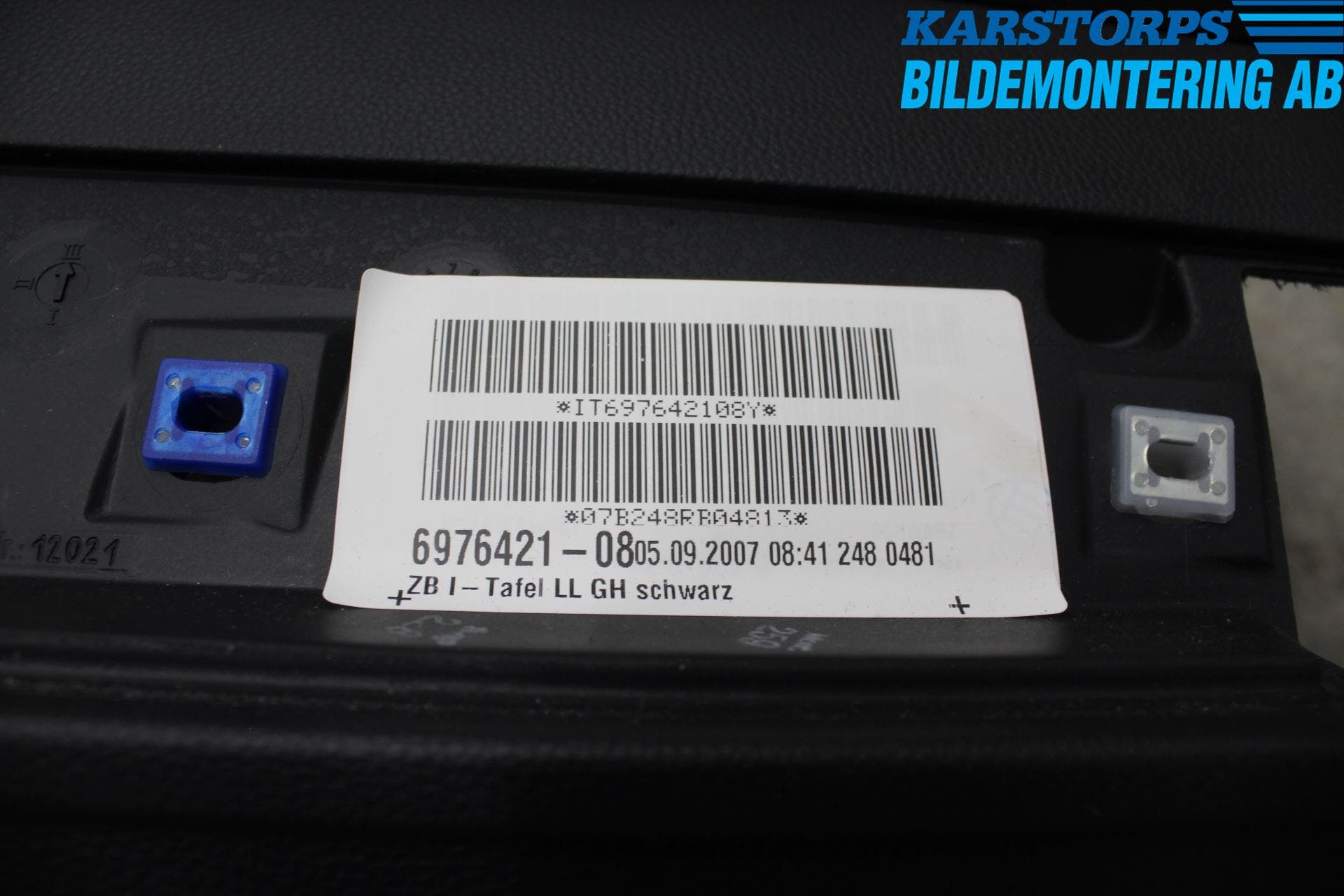 BMW 5 E60/61 Sed/Tou 02-10 Instrumentbräda