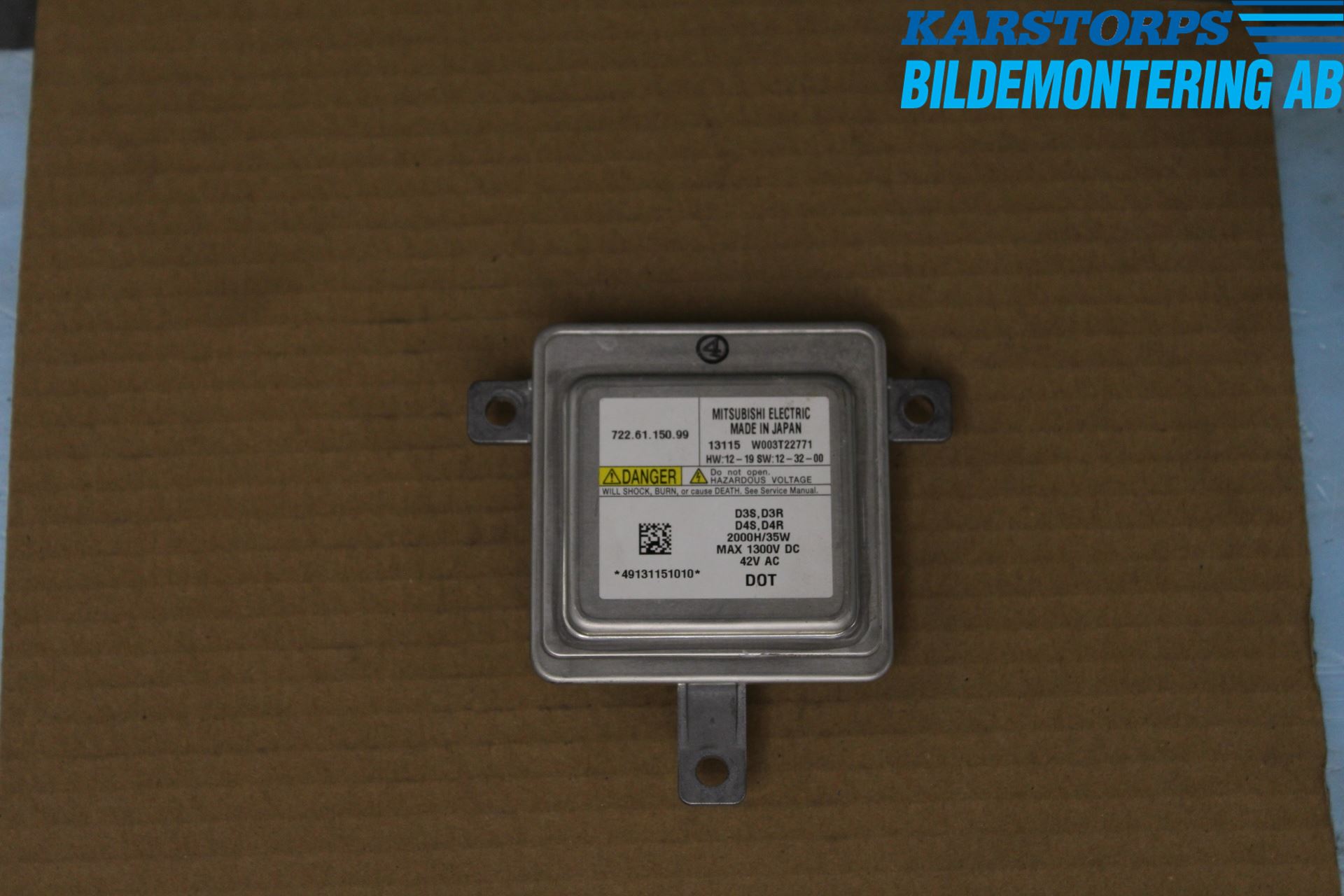 Volvo V40 12-19 Styrenhet Strålkastare